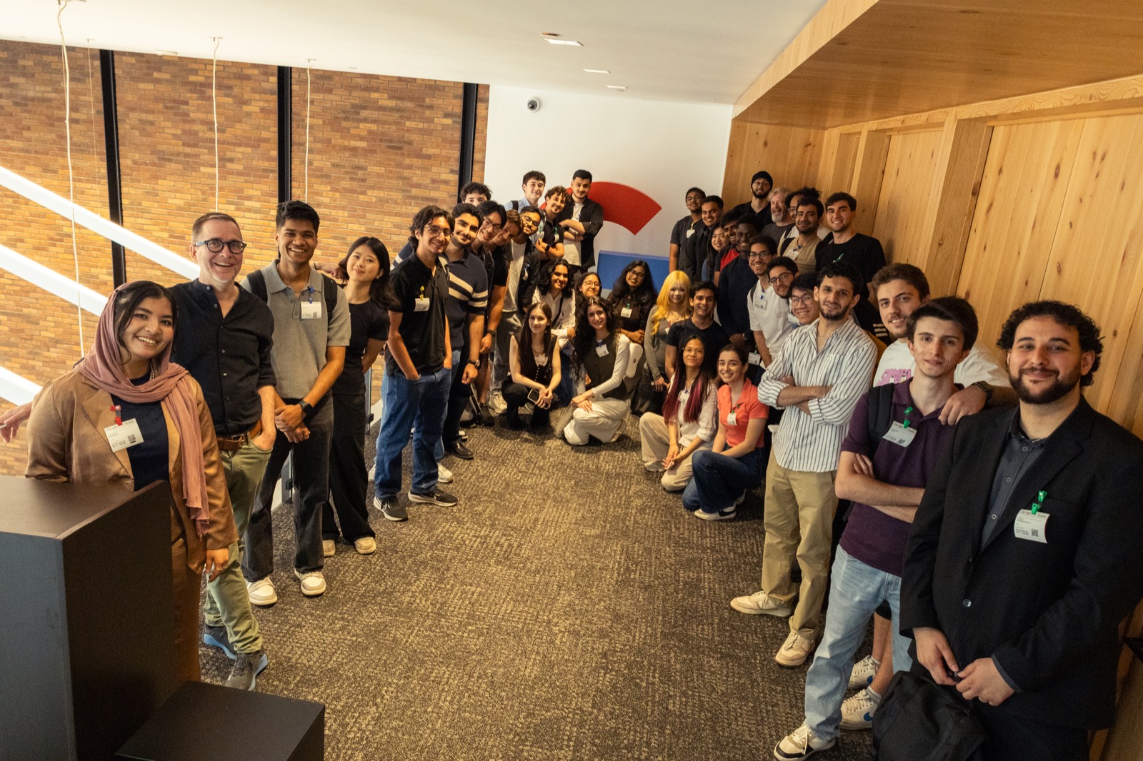 Google Toronto HQ visit — group photo